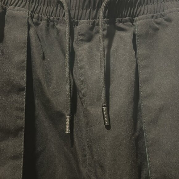 Shein womens pull on parachute Cargo utility Pants elastic pockets galore size S - Picture 4 of 13